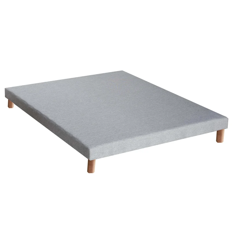 Ensemble 140x190 cm matelas 30 cm Ressort 7 zones + sommier + oreiller + couette - FABRICATION FRANCAISE
