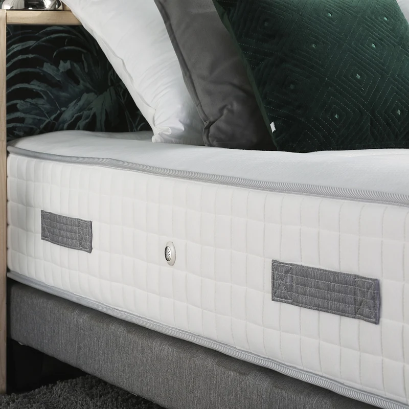 Ensemble matelas 30cm 180x200 cm Ressorts 7 zones + sommier FABRICATION FRANCAISE