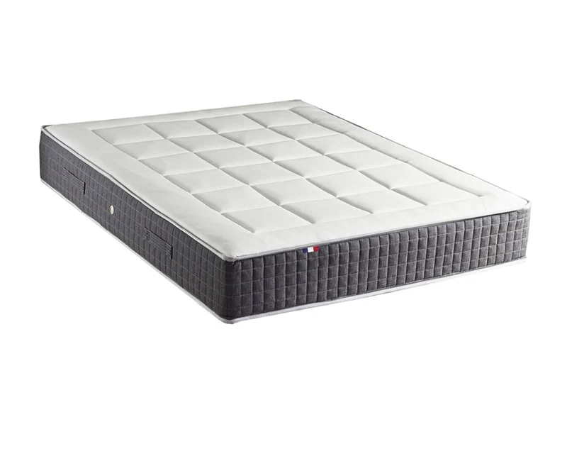 Matelas ressort 30 cm 7 zones mémoire de forme 180x200 cm