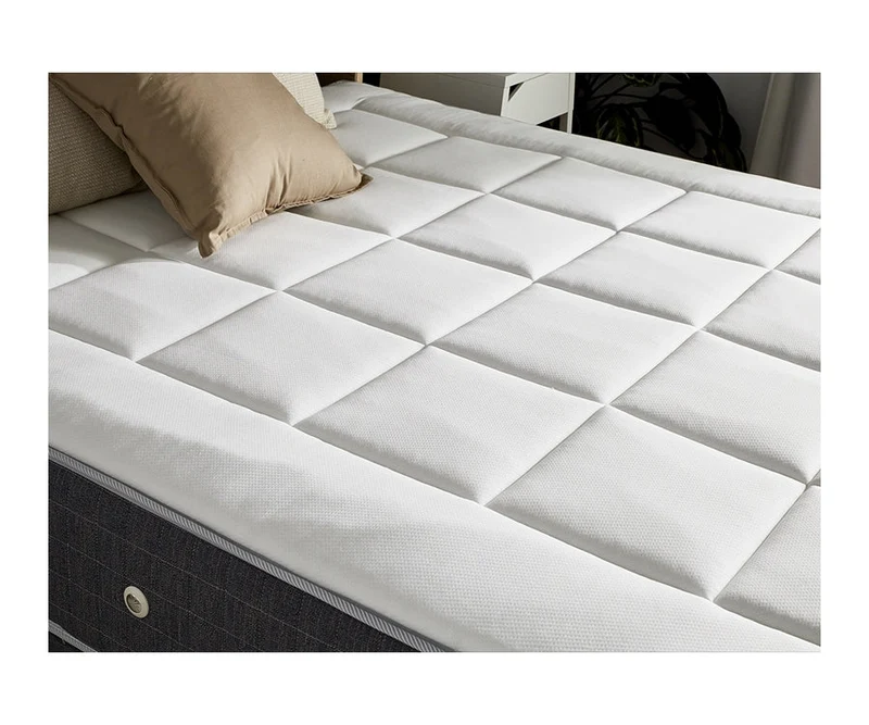 Ensemble 180X200 Matelas ressorts 30 cm 7 zones + Mémoire de forme + Sommier KING STYLE Fabriqué en France