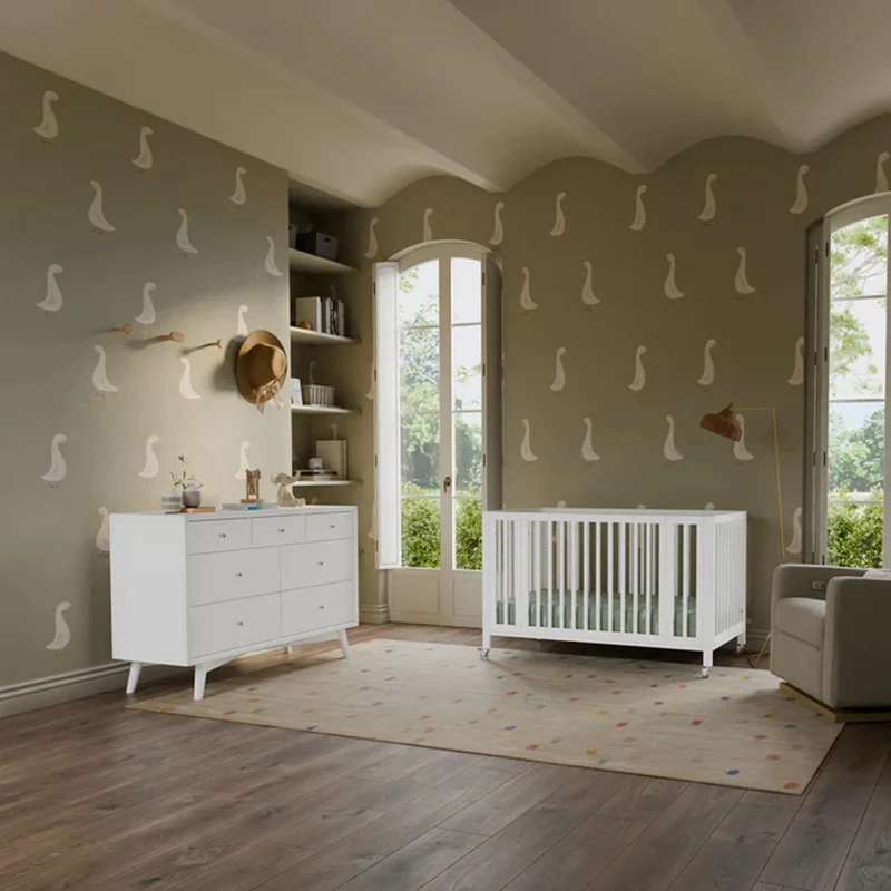 Commode Double Palma à 7 tiroirs - Blanc