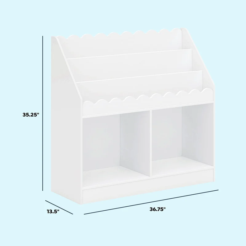 Bibliothèque Sammy - Blanc