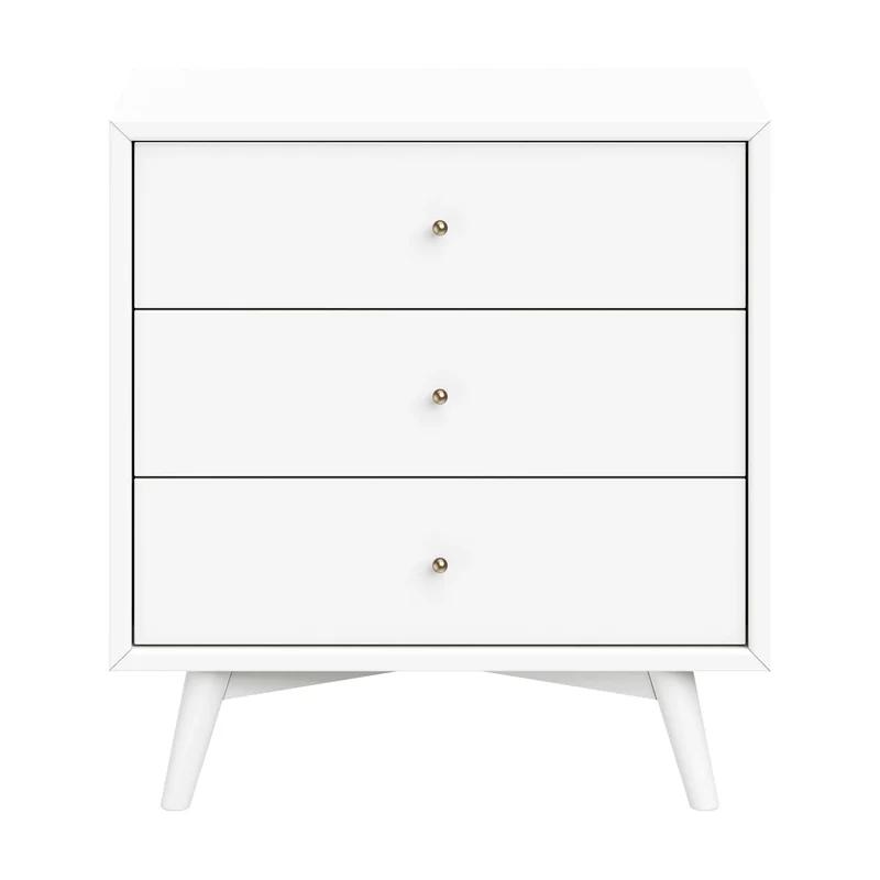 Commode 3 Tiroirs Palma - Blanc