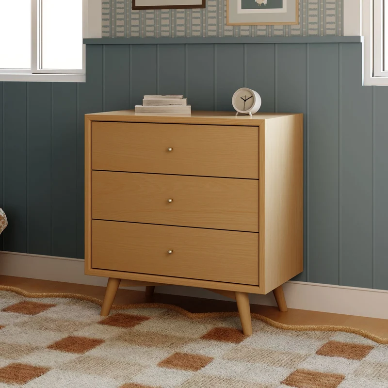 Commode 3 Tiroirs Palma - Miel