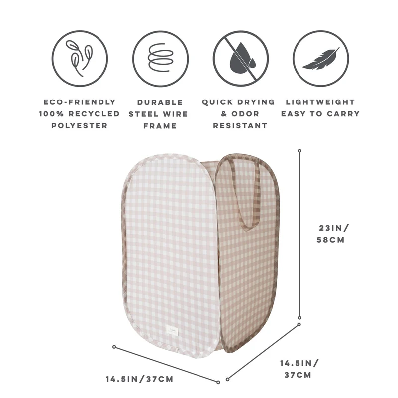 Panier à Linge Pop-up - Vichy