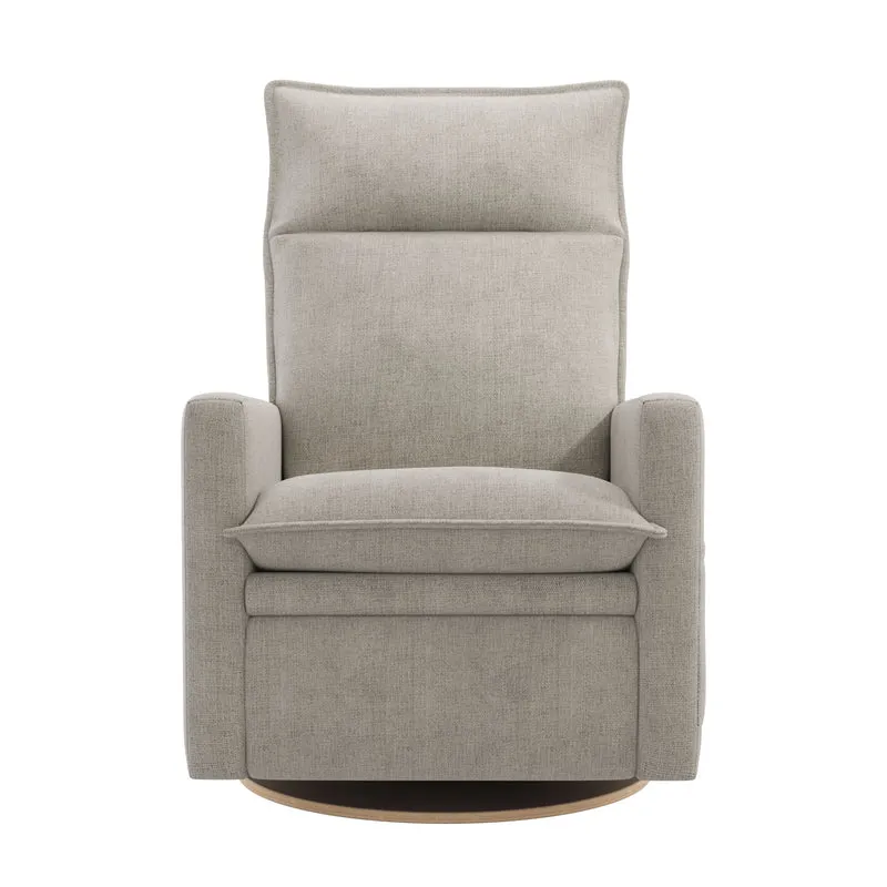 Fauteuil Berçant et Pivotant Arya - Tissu Breather Drifwood 56 avec Mécanisme Électrique