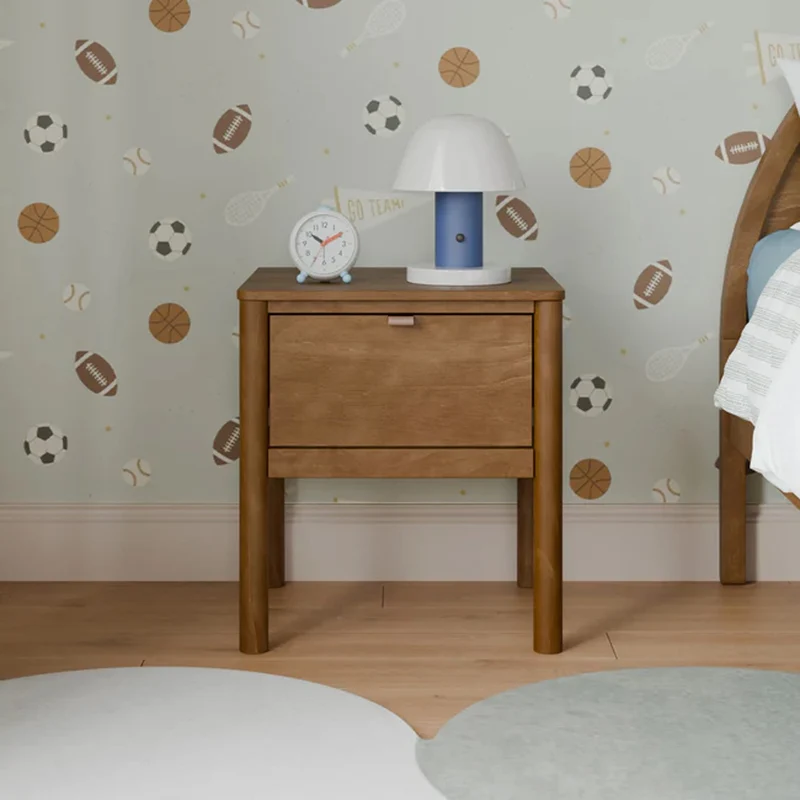 Table de nuit Bondi - Noyer Naturel