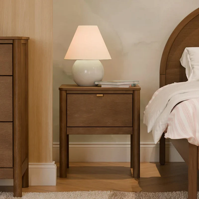 Table de nuit Bondi - Noyer Naturel