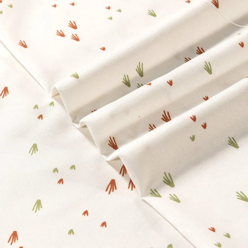 Ensemble Draps Lit Simple - Herbes