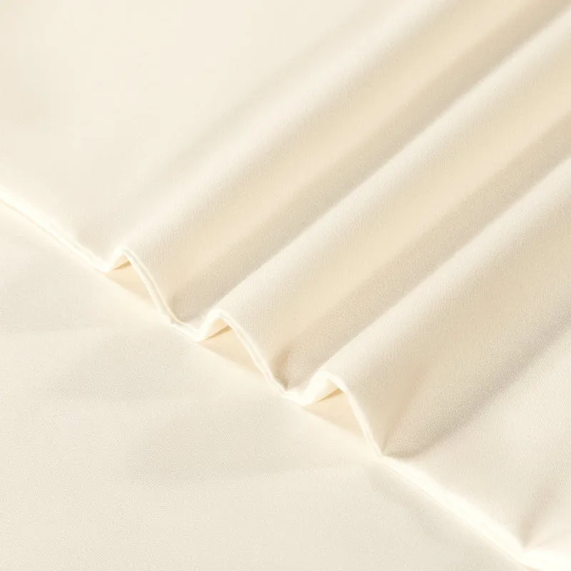Ensemble Draps Lit Simple - Ivoire