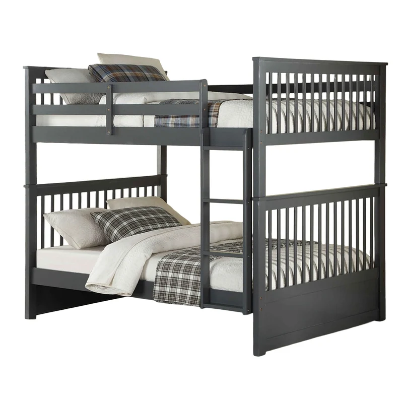 Lit Superposé Double/Double - Gris