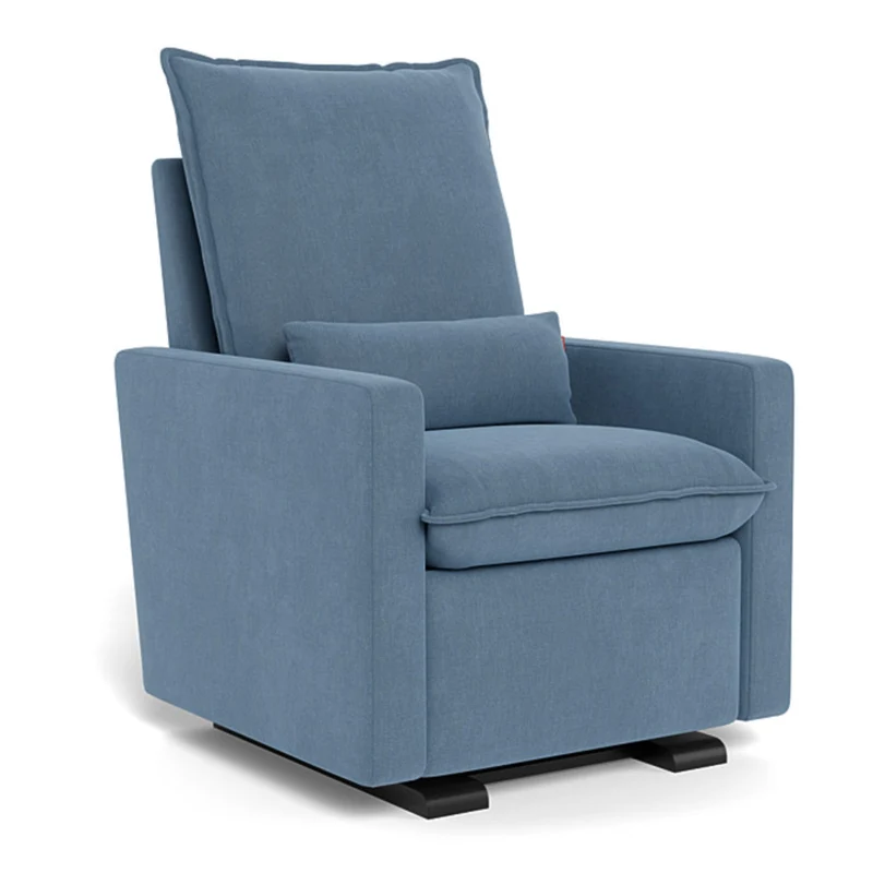 Fauteuil Berçant Cortina - Bleu Denim