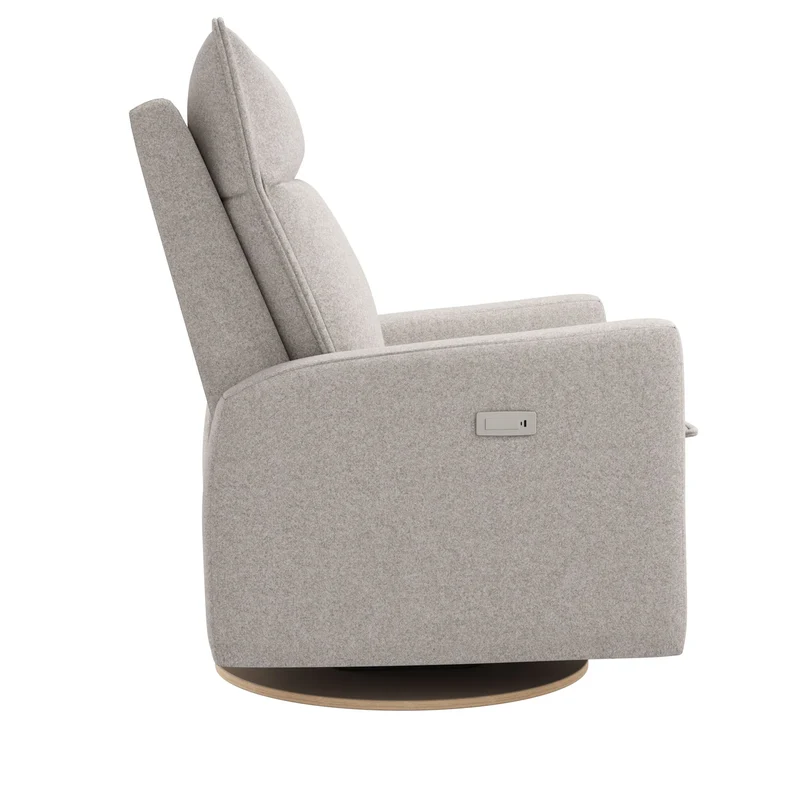 Fauteuil Berçant et Pivotant Arya - Arlo Pearl avec Mécanisme Électrique