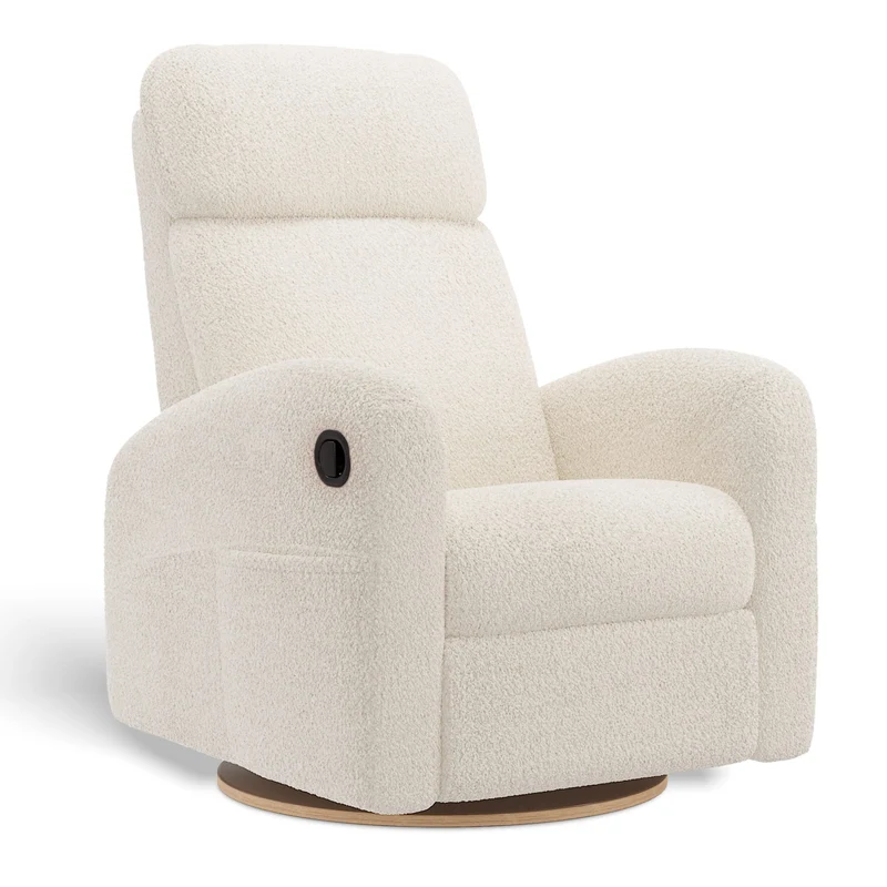 Fauteuil Berçant Inclinable Pivotant Hailey - Puppy Pearl