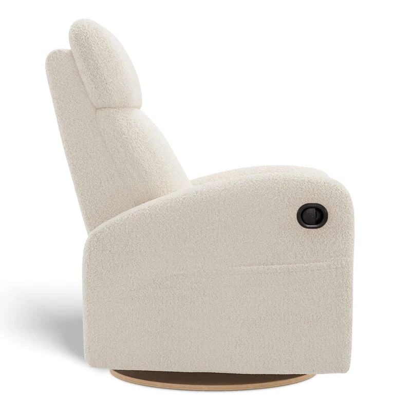 Fauteuil Berçant Inclinable Pivotant Hailey - Puppy Pearl