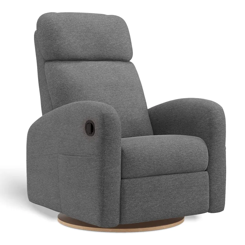 Fauteuil Berçant Inclinable Pivotant Hailey - Nexus Charcoal
