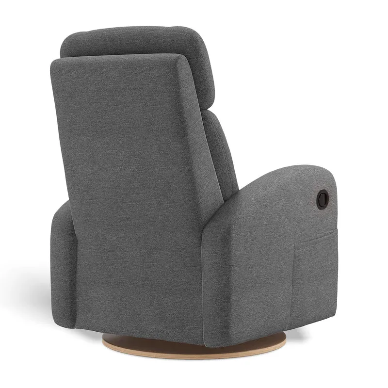 Fauteuil Berçant Inclinable Pivotant Hailey - Nexus Charcoal