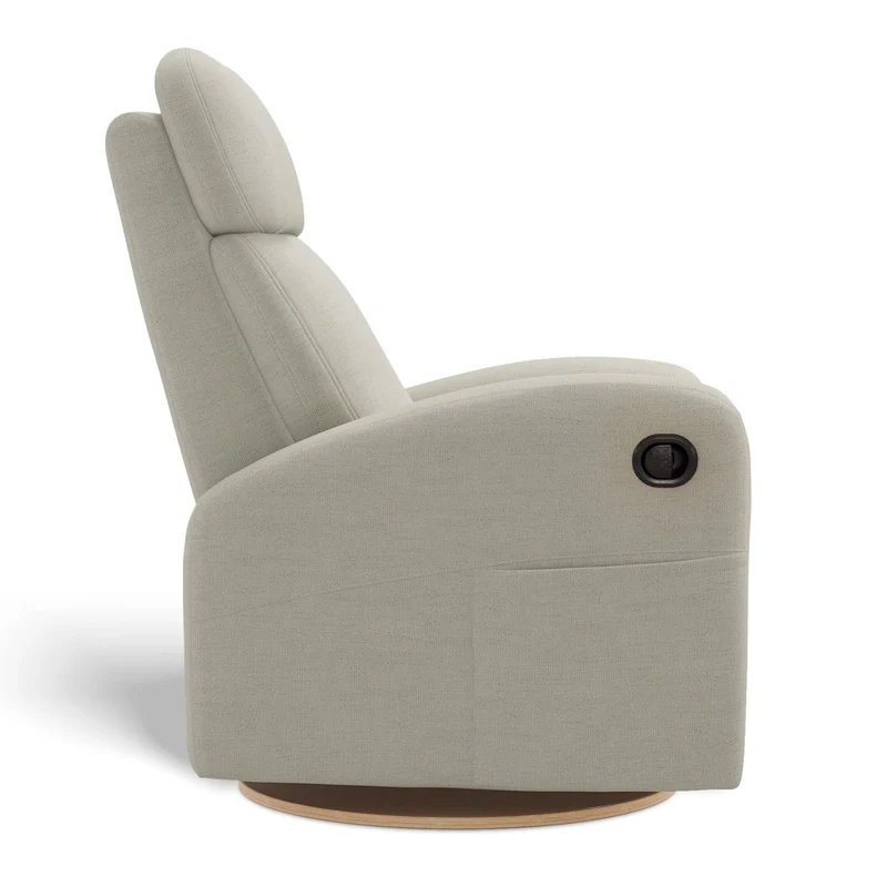 Fauteuil Berçant Inclinable Pivotant Hailey - Como Sand