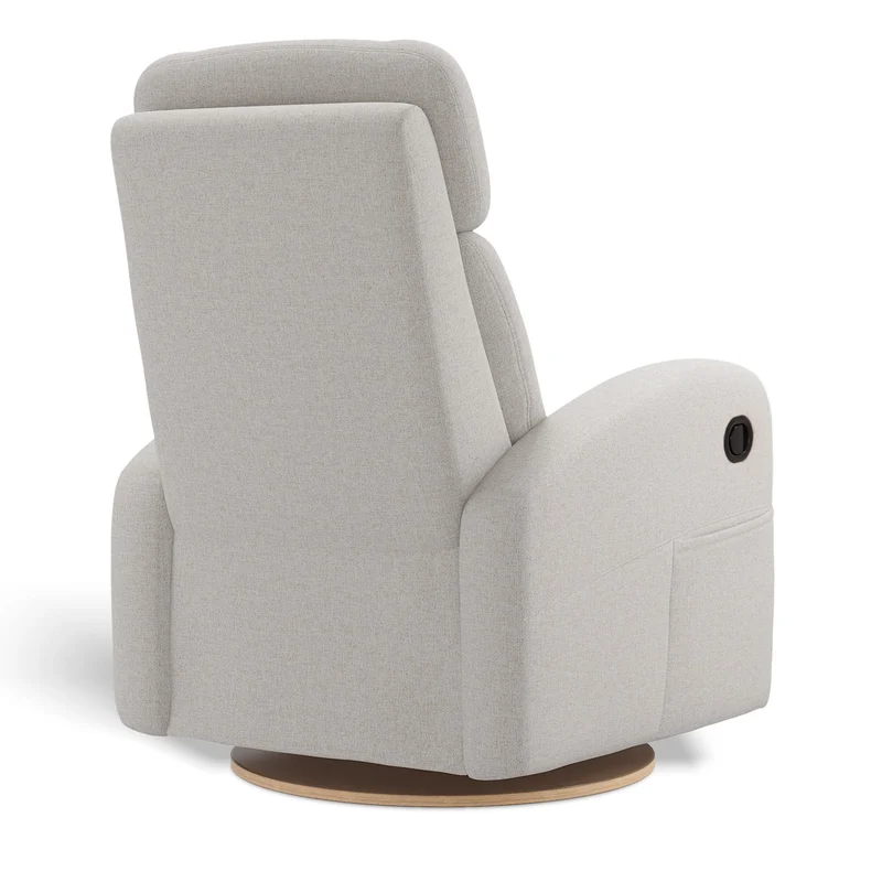 Fauteuil Berçant Inclinable Pivotant Hailey - Tissu Anti-tache Alta™ 10