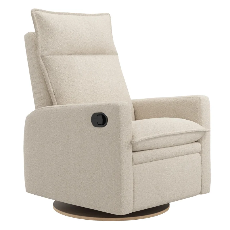 Fauteuil Berçant et Pivotant Arya - Beyond Sheep Cream