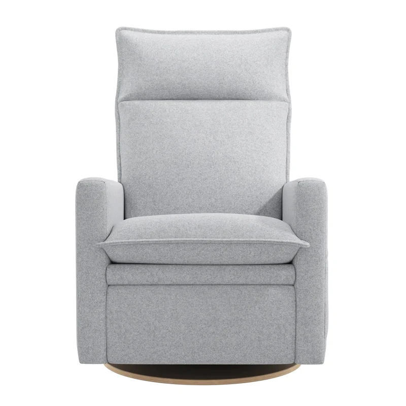 Fauteuil Berçant et Pivotant Arya - Arlo Heather Silver