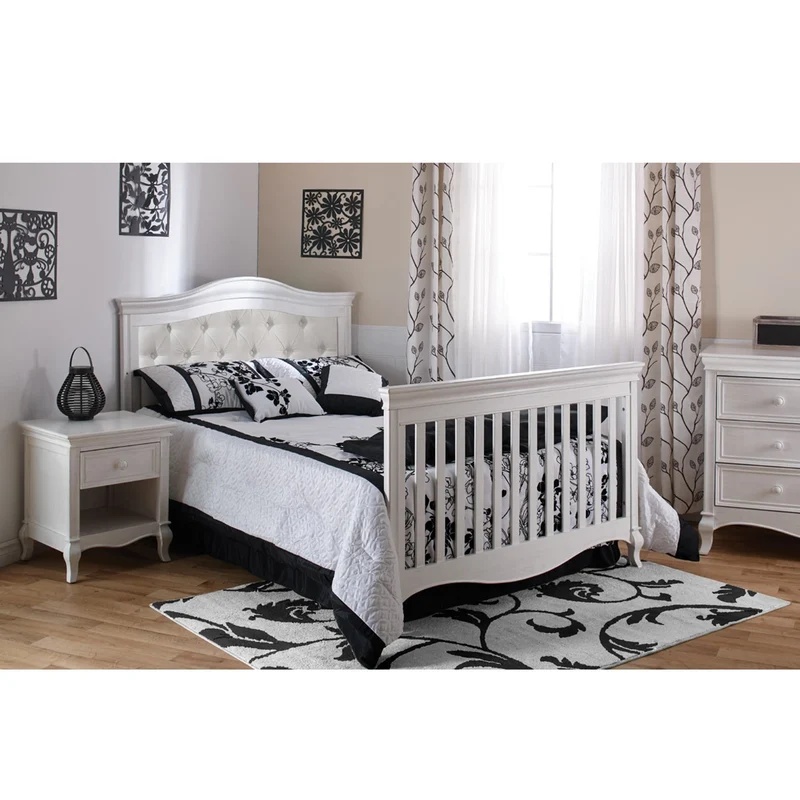 Table de Nuit Diamante - Blanc Vintage