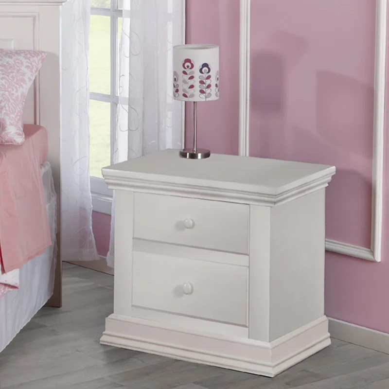 Table de Nuit Modena - Blanc Vintage