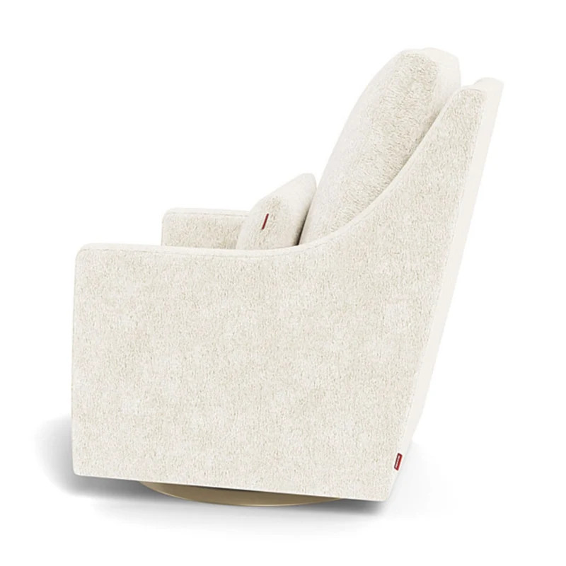 Fauteuil Berçant et Pivotant Vera - Sherpa / Or