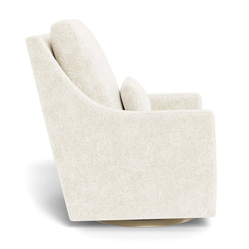 Fauteuil Berçant et Pivotant Vera - Sherpa / Or