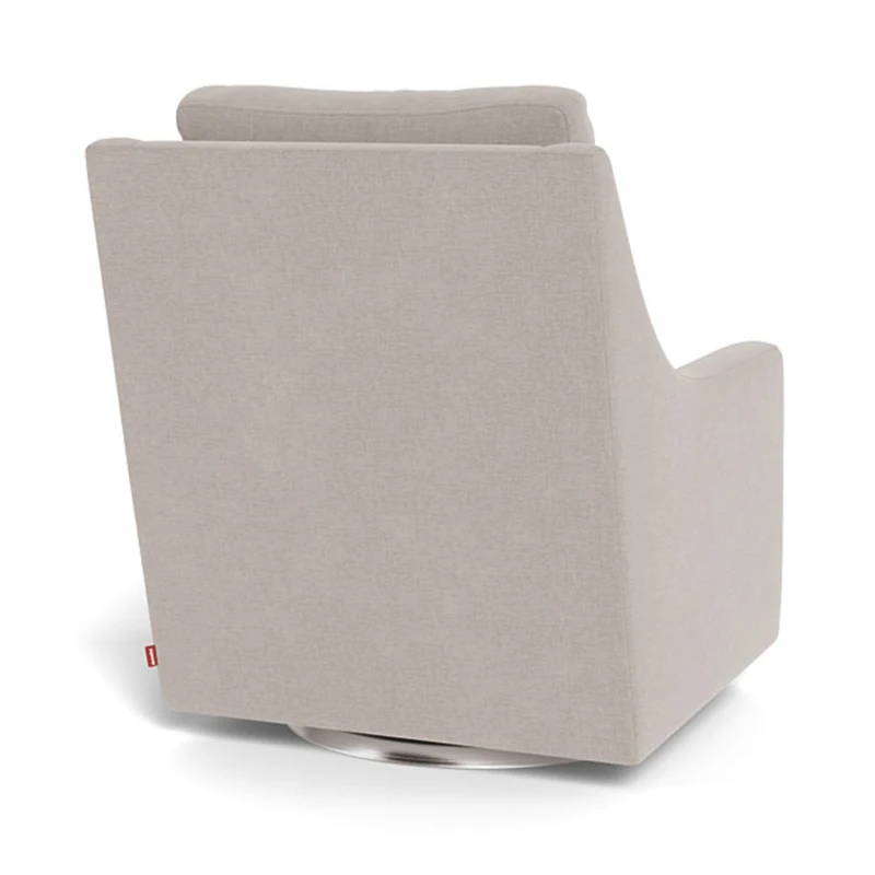 Fauteuil Berçant et Pivotant Vera - Sand / Argent