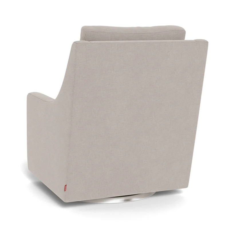 Fauteuil Berçant et Pivotant Vera - Sand / Argent