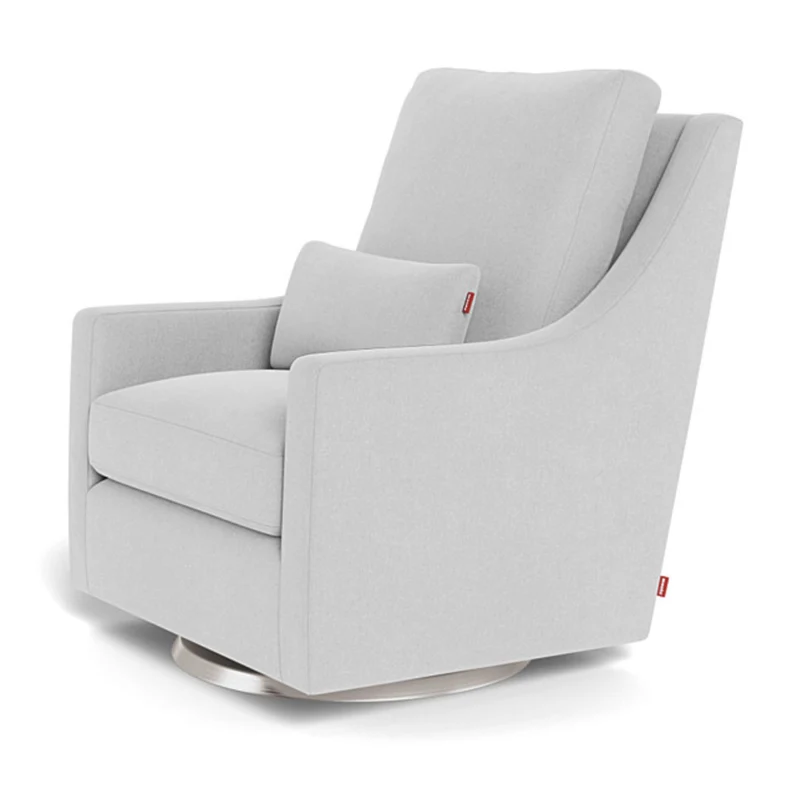 Fauteuil Berçant et Pivotant Vera - Ash / Argent