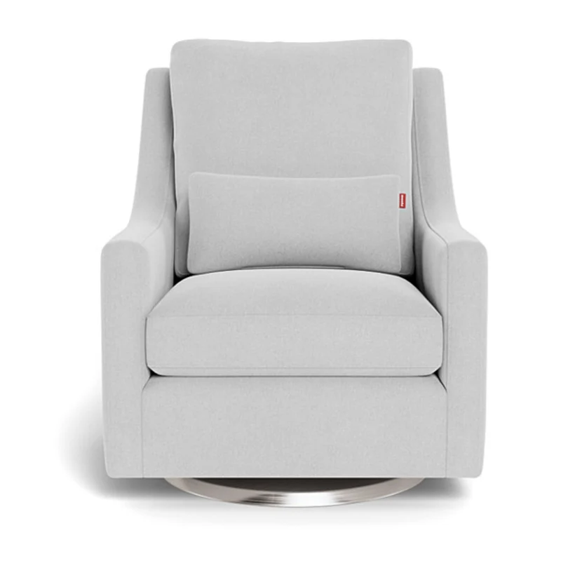 Fauteuil Berçant et Pivotant Vera - Ash / Argent