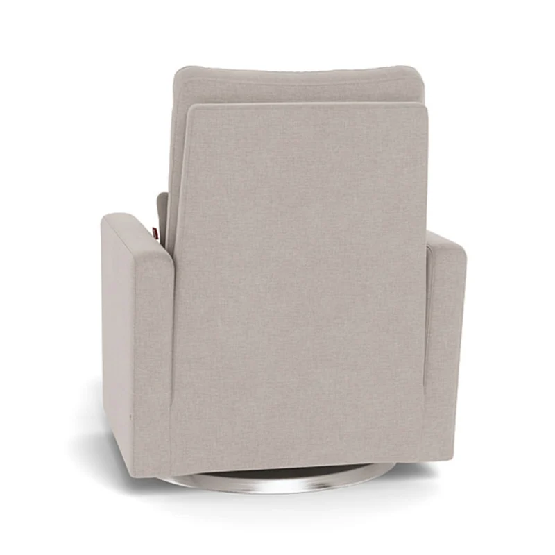 Fauteuil Berçant, Pivotant et Inclinable Matera - Sand / Argent