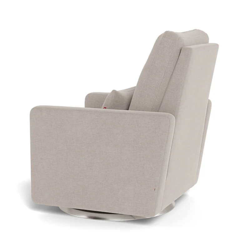 Fauteuil Berçant, Pivotant et Inclinable Matera - Sand / Argent