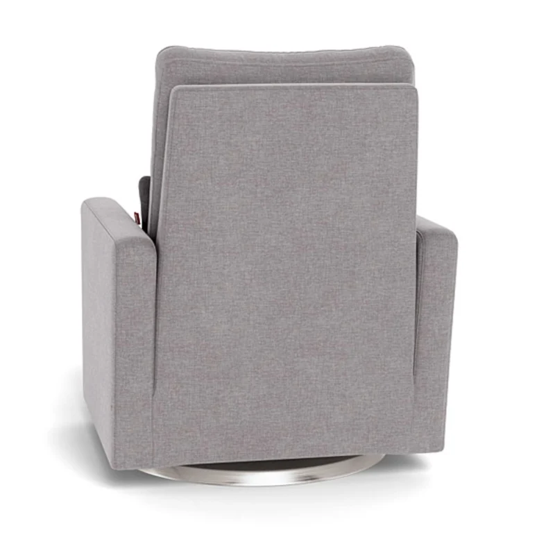 Fauteuil Berçant, Pivotant et Inclinable Matera - Pebble / Argent