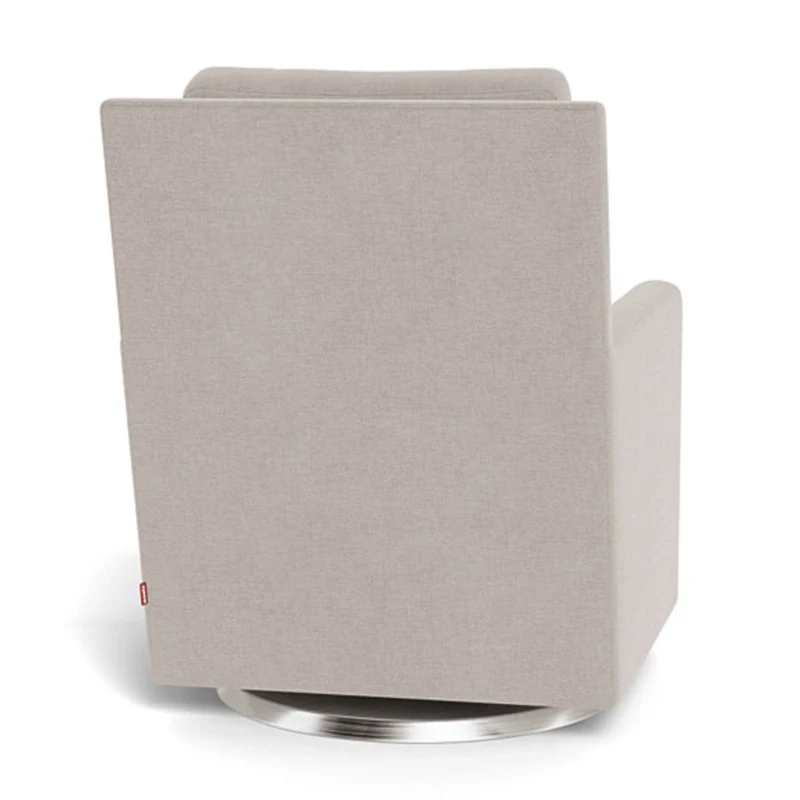 Fauteuil Berçant et Pivotant Como - Sand / Argent