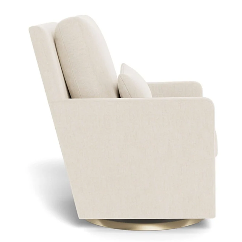 Fauteuil Berçant et Pivotant Como - Dune / Or