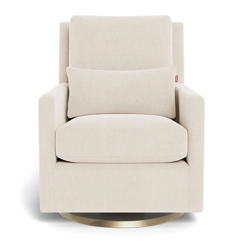 Fauteuil Berçant et Pivotant Como - Dune / Or