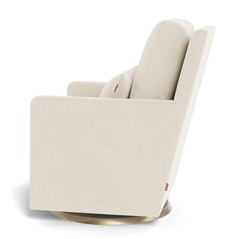 Fauteuil Berçant et Pivotant Como - Dune / Or