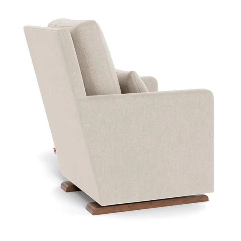 Fauteuil Berçant Como - Noyer / Dune