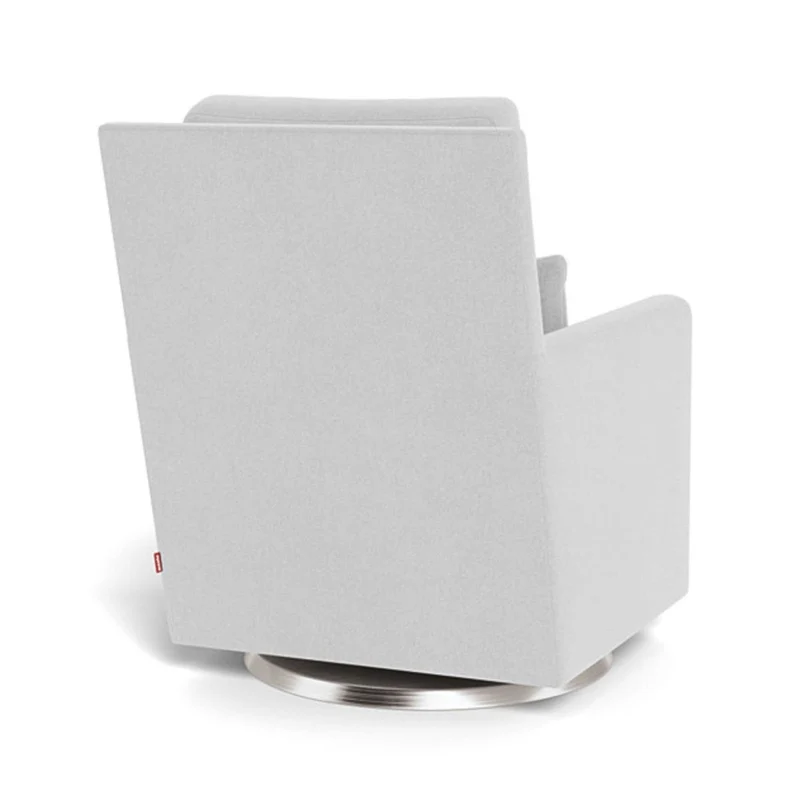 Fauteuil Berçant et Pivotant Como - Ash / Argent