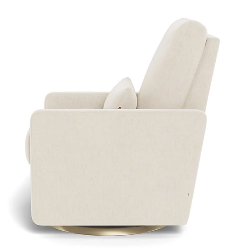 Fauteuil Berçant, Pivotant et Inclinable Matera - Dune / Or