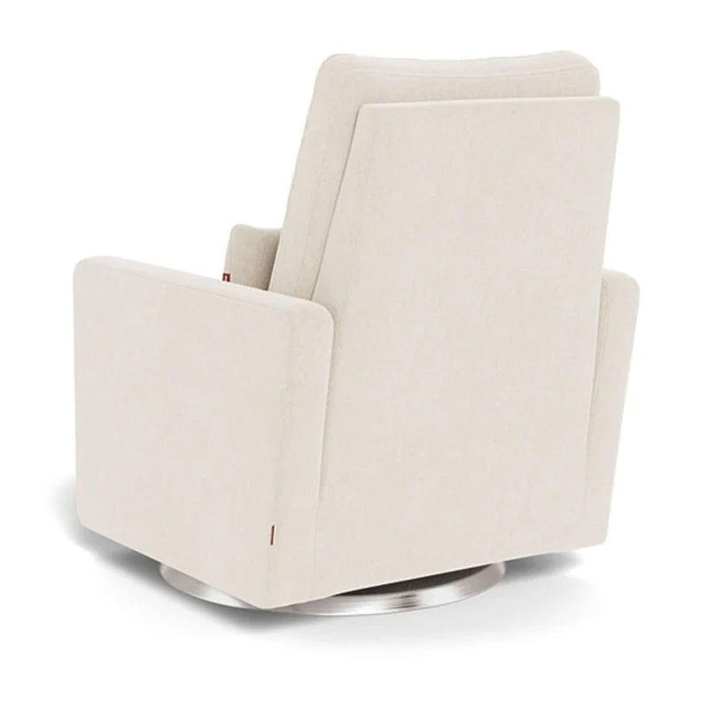 Fauteuil Berçant, Pivotant et Inclinable Matera - Dune / Argent