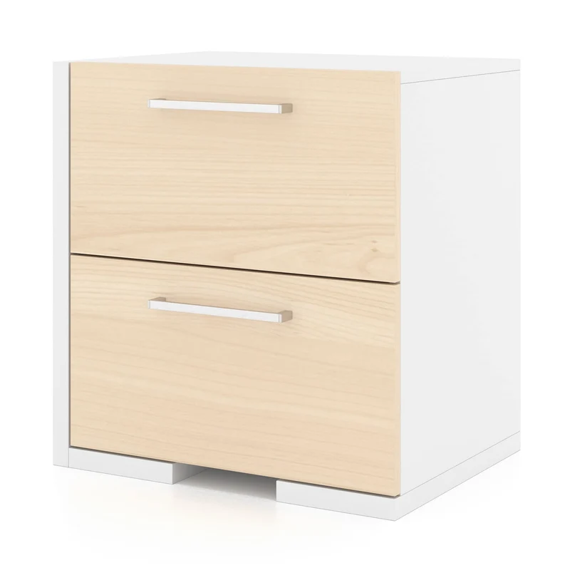 Table de Nuit - Blanc Naturel