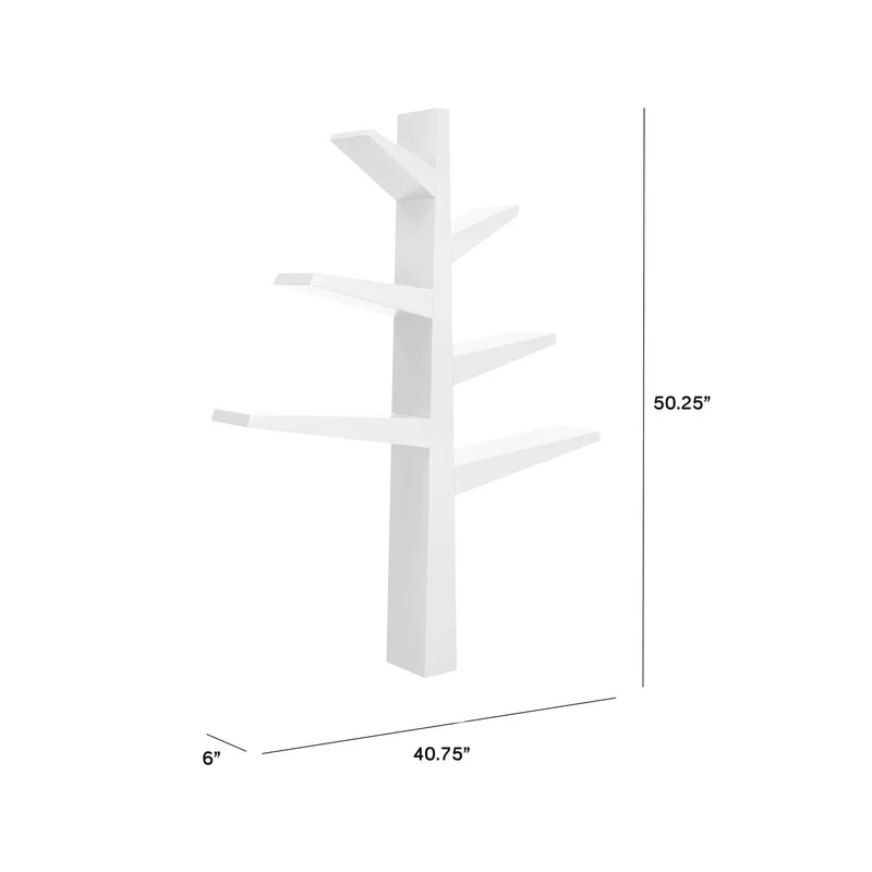 Bibliothèque Arbre Spruce - Blanc