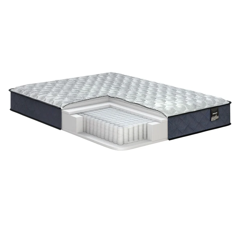 Matelas Double Roulé 660ressorts - Espresso