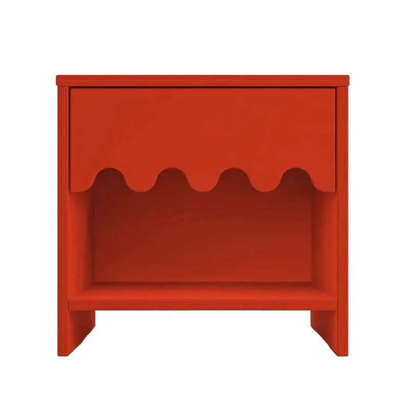 Table De Nuit Moss - Tomate
