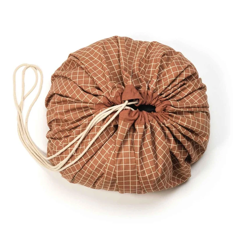 Tapis Play N go Rangement - Marron