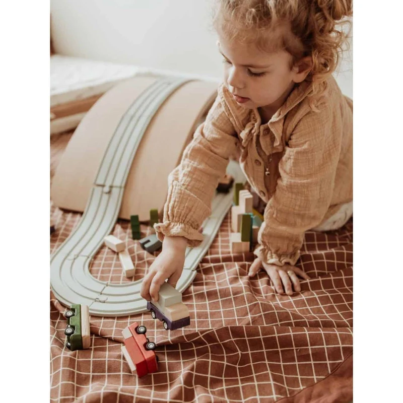Tapis Play N go Rangement - Marron